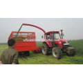 forage harvester powered by tractor implement